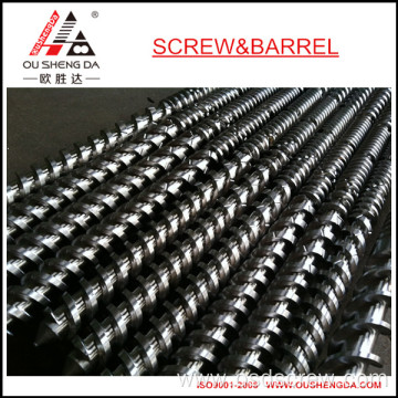 single screw and barrel for pvc abs extruder granules
